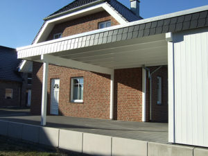 Doppelcarport mit Abstellraum
