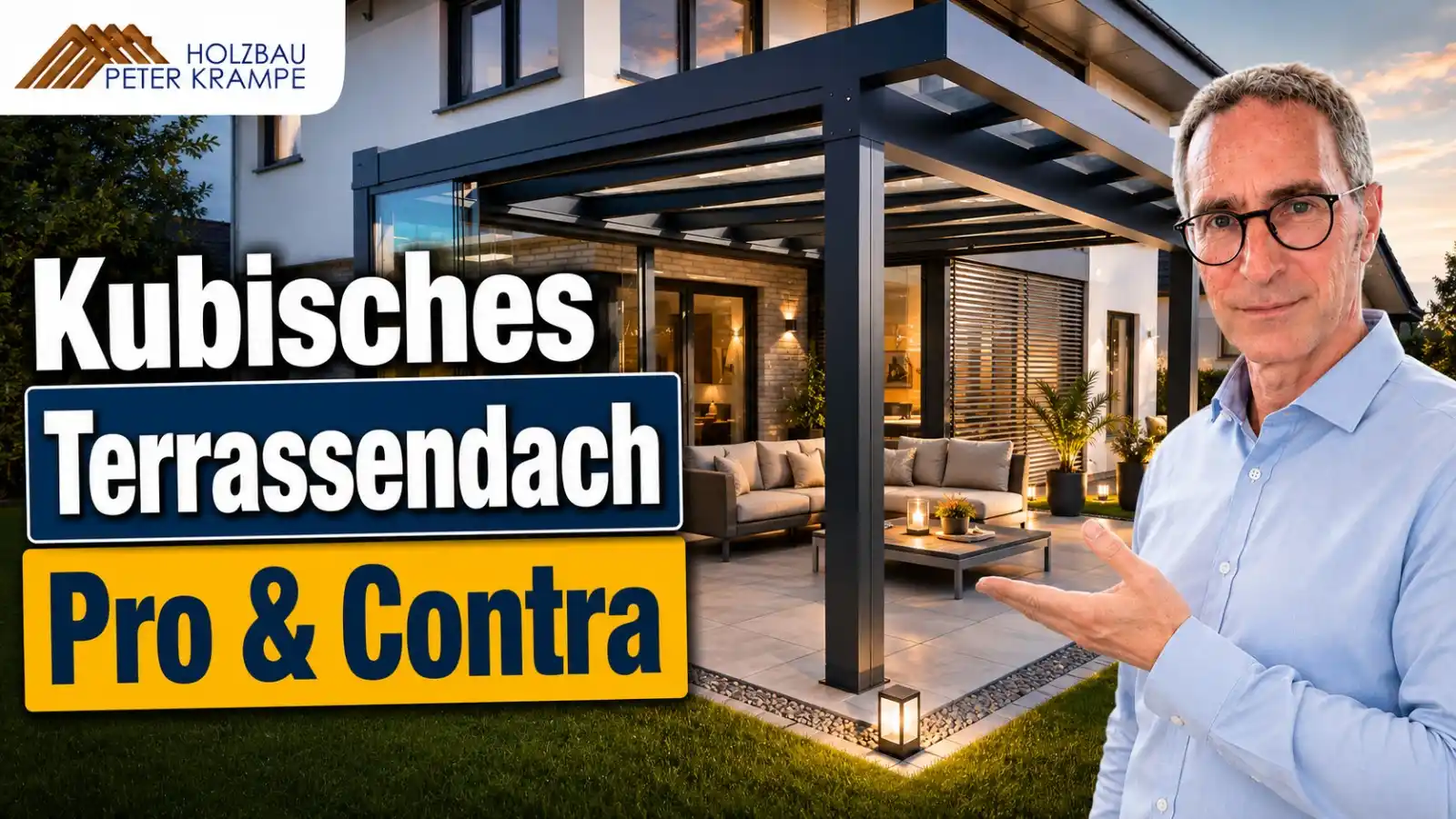 Videovorschau: kubische Terrassendächer