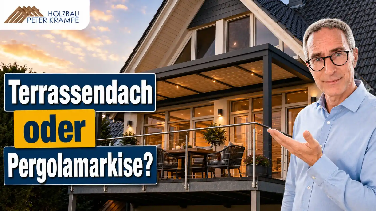 Videovorschau: Pergolamarkise oder Terrassendach