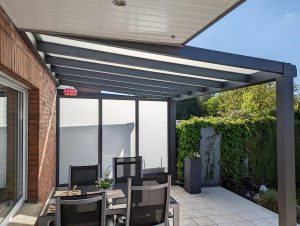Alu Terrassendach in Beckum