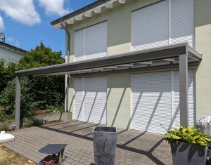 Alu Terrassendach in Beckum