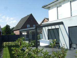 Alu- Terrassendach in Oelde
