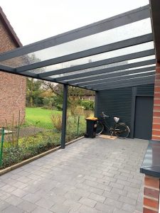 Aluminium-Carport in Münster