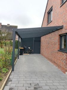 Aluminium-Carport in Münster