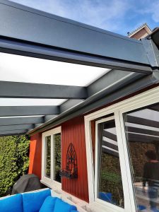 Aluminium-Terrassendach in Beckum
