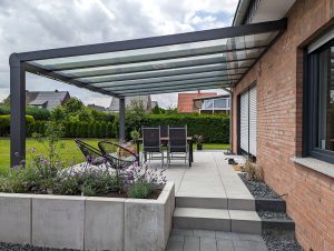 Aluminium Terrassendach in Oelde