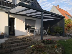 Aluminium-Terrassendach in Oelde