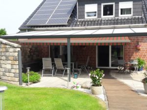 Aluminium Terrassendach in Verl