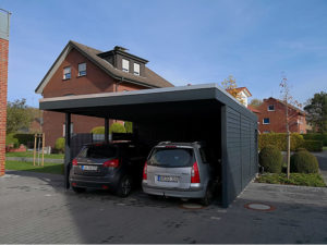 Doppelcarport in Oelde