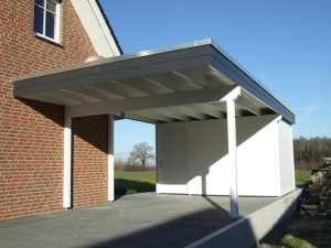 Doppelcarport mit Abstellraum in Ostenfelde