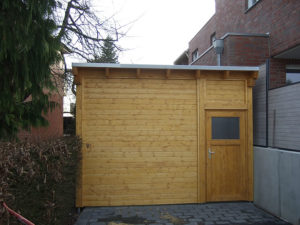 Flachdach Carport in Ahlen-Vorhelm