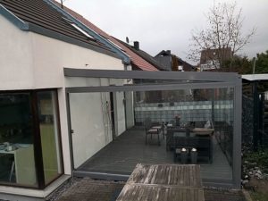 Terrassendach als Alu-Gartenzimmer in Neubeckum