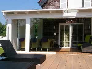 Terrassendach aus Leimholz in Oelde
