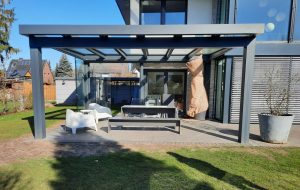 Ultraline – das Terrassendach ohne Neigung
